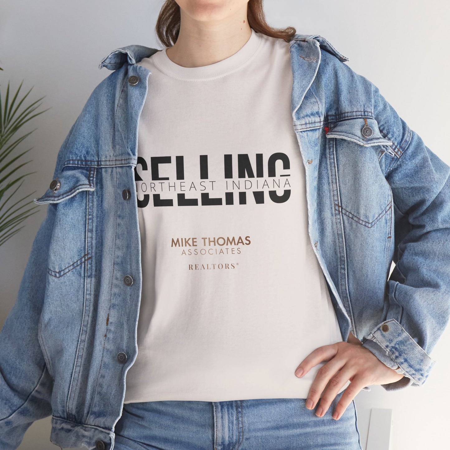 Unisex Heavy Cotton Tee - Selling Northeast Indiana Design - MTA