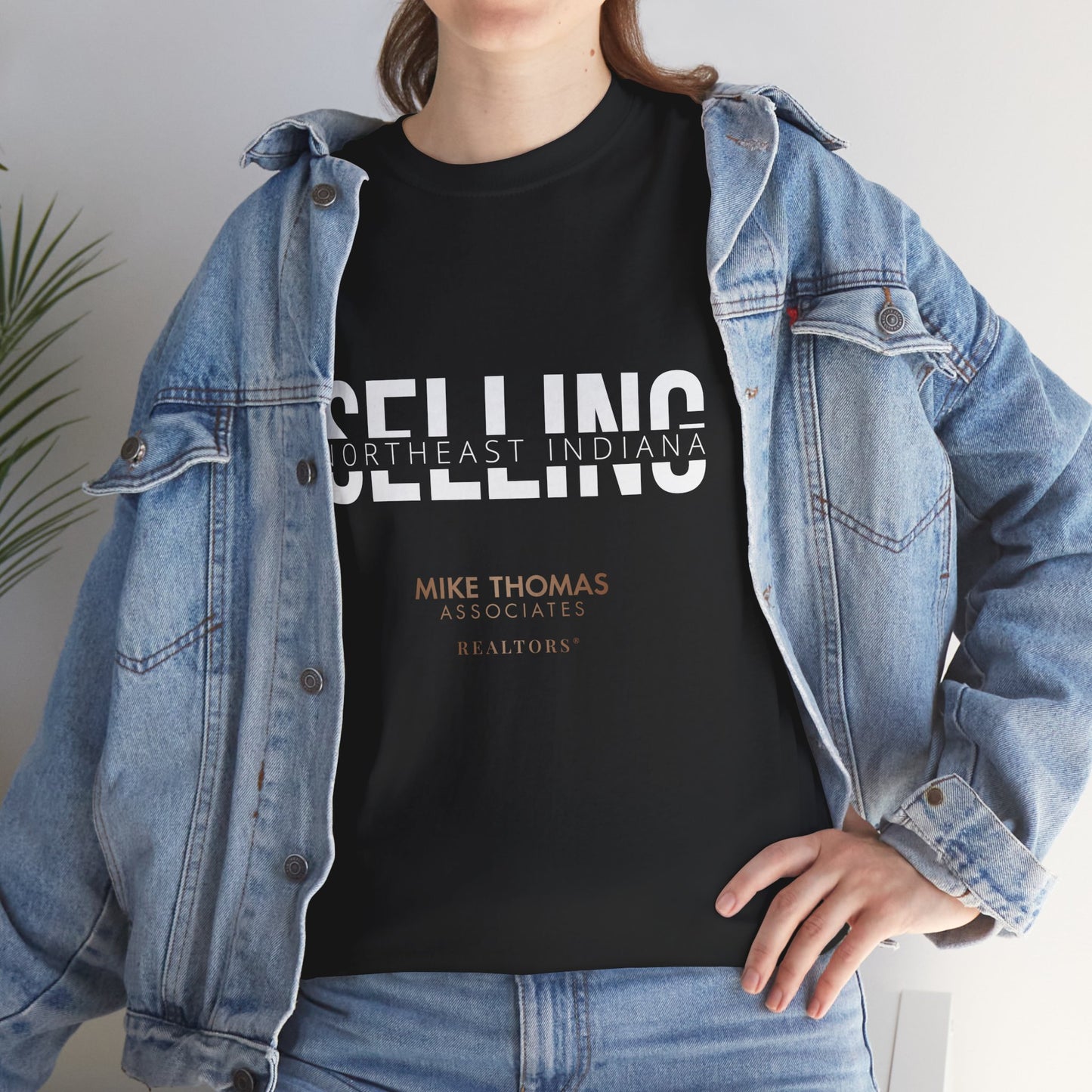 Unisex Heavy Cotton Tee - Selling Northeast Indiana Design - MTA