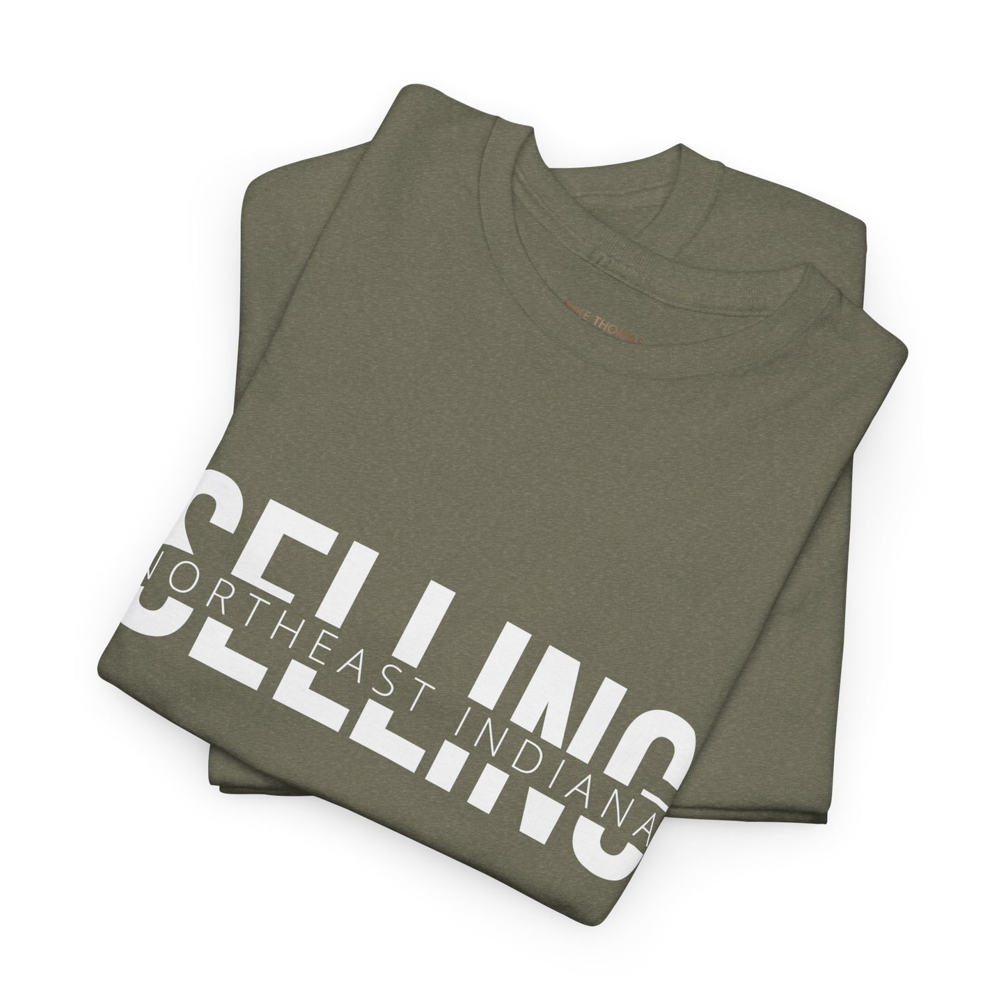 Unisex Heavy Cotton Tee - Selling Northeast Indiana Design - MTA