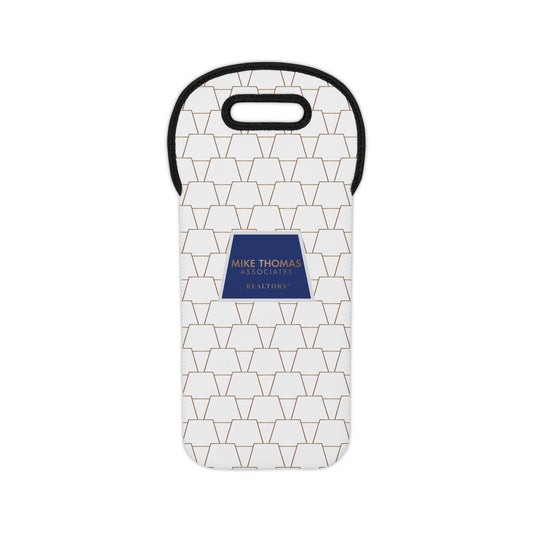 Chic Geometric Wine Tote Bag - Perfect for Wine Lovers & Gifting