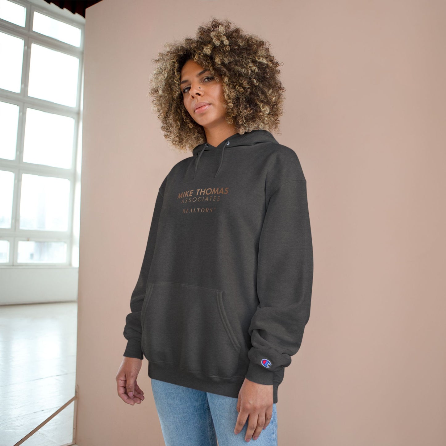 Mike Thomas Custom Champion Hoodie, Personalized Sweatshirt for Comfort, Gift for Friends, Relaxed Style for Any Occasion, Casualwear