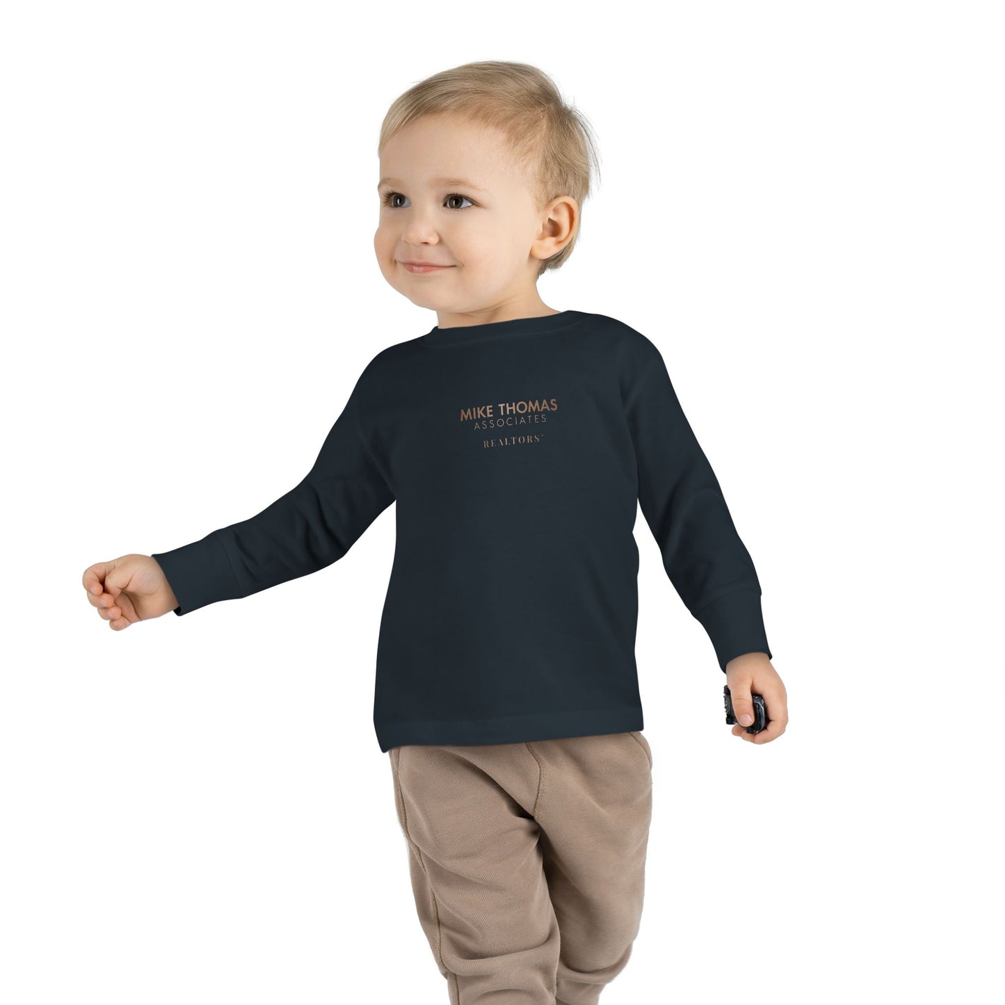 Toddler Long Sleeve Tee, Soft Cotton Tee, Playful Outfit, Kids Casual Wear, Gift for Toddlers, Toddler Fashion