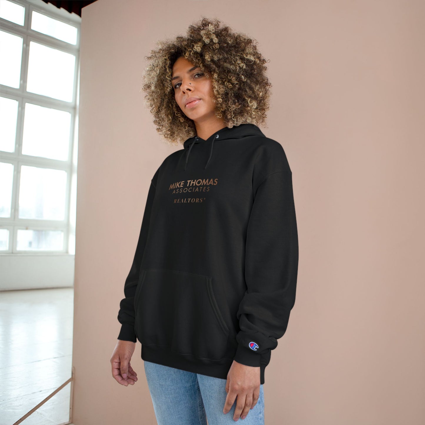 Mike Thomas Custom Champion Hoodie, Personalized Sweatshirt for Comfort, Gift for Friends, Relaxed Style for Any Occasion, Casualwear