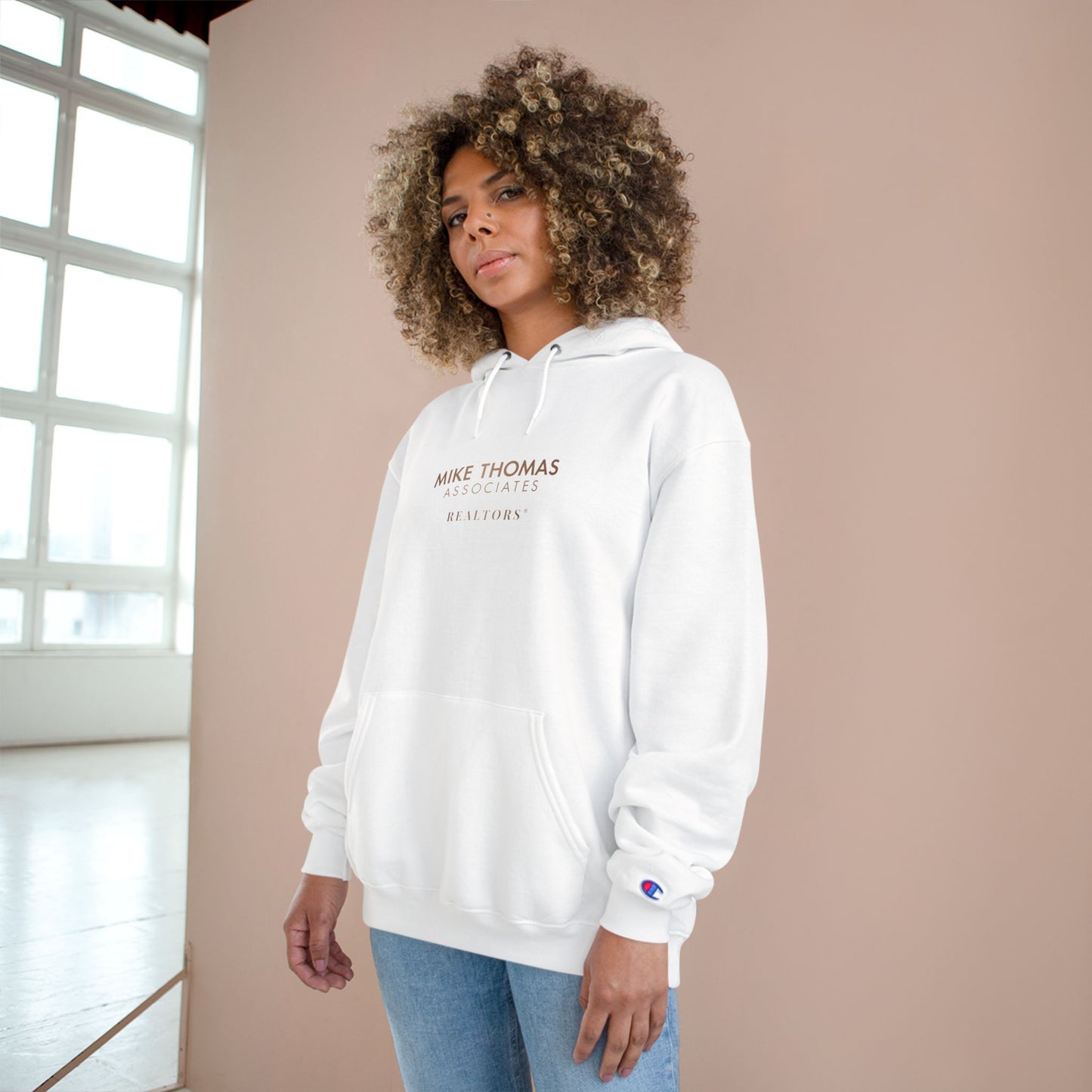 Mike Thomas Custom Champion Hoodie, Personalized Sweatshirt for Comfort, Gift for Friends, Relaxed Style for Any Occasion, Casualwear