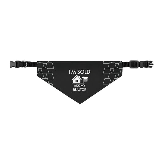 Personalized Pet Bandana Collar - I'M SOLD