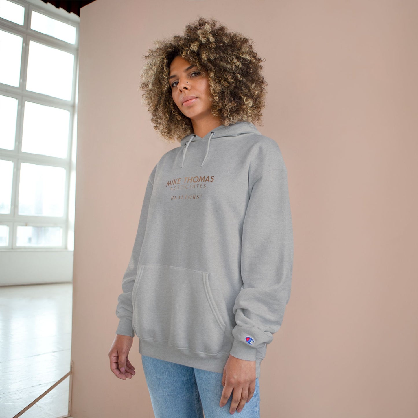 Mike Thomas Custom Champion Hoodie, Personalized Sweatshirt for Comfort, Gift for Friends, Relaxed Style for Any Occasion, Casualwear
