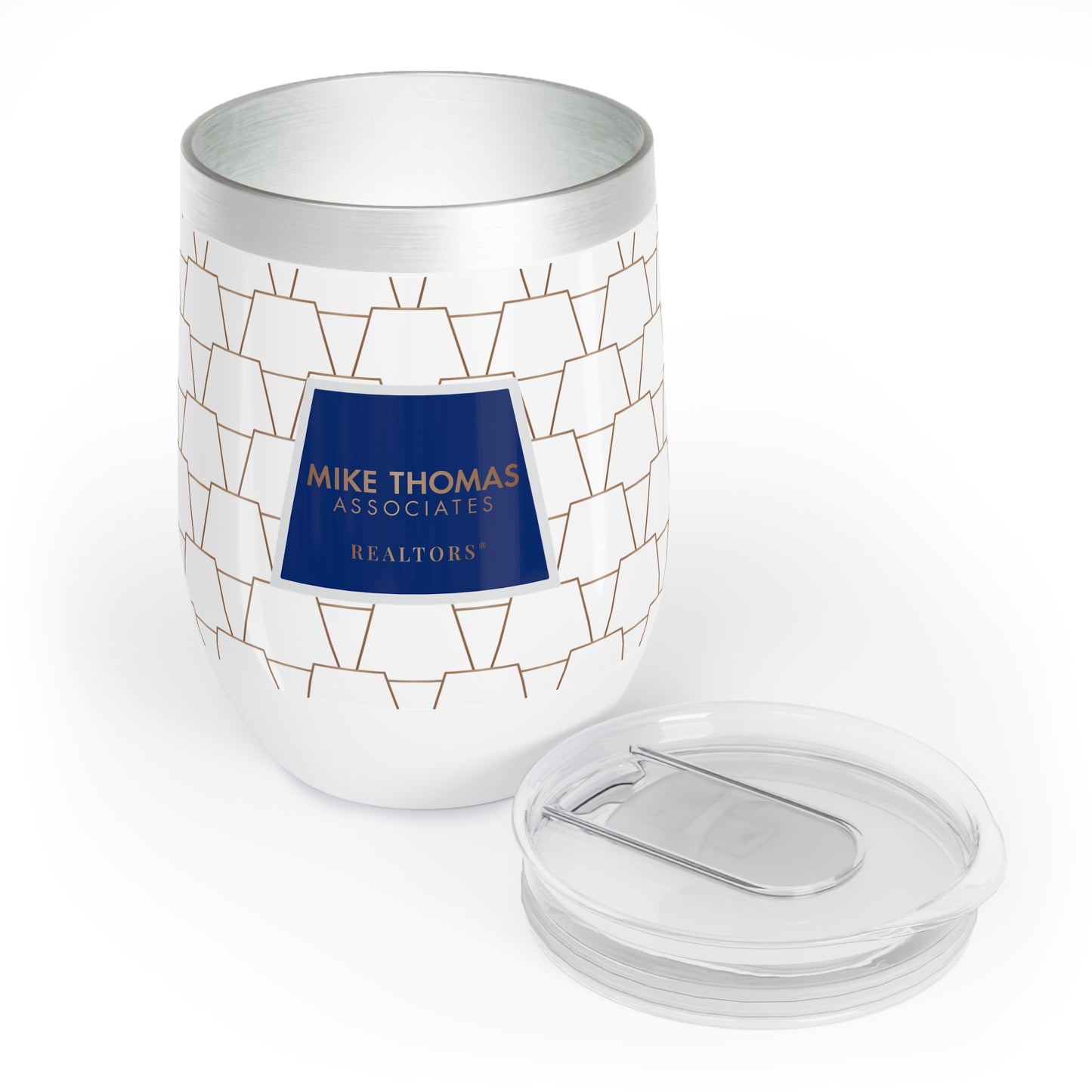 Chic Geometric Wine Tumbler - Perfect for Home, Gifts, and Celebrations