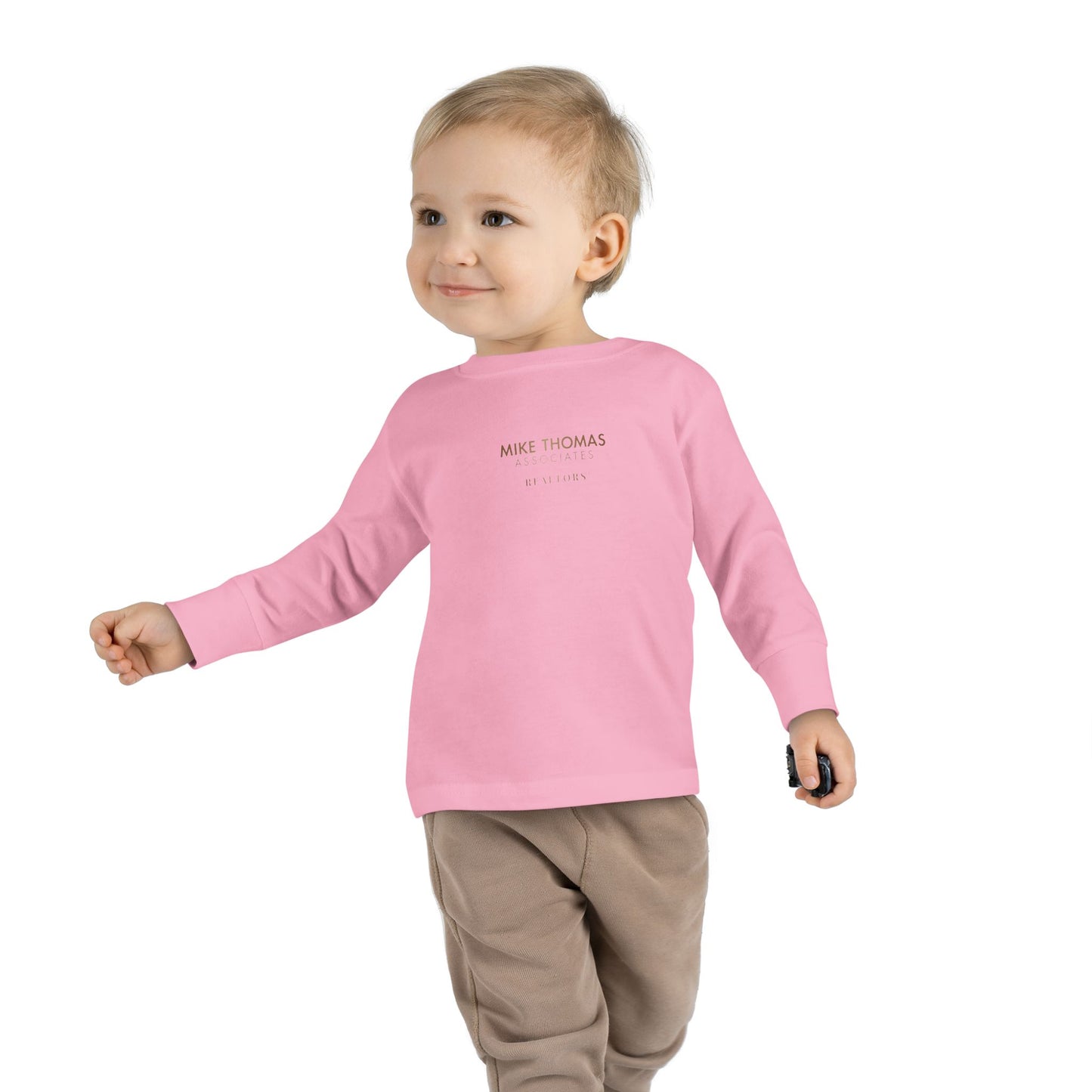 Toddler Long Sleeve Tee, Soft Cotton Tee, Playful Outfit, Kids Casual Wear, Gift for Toddlers, Toddler Fashion