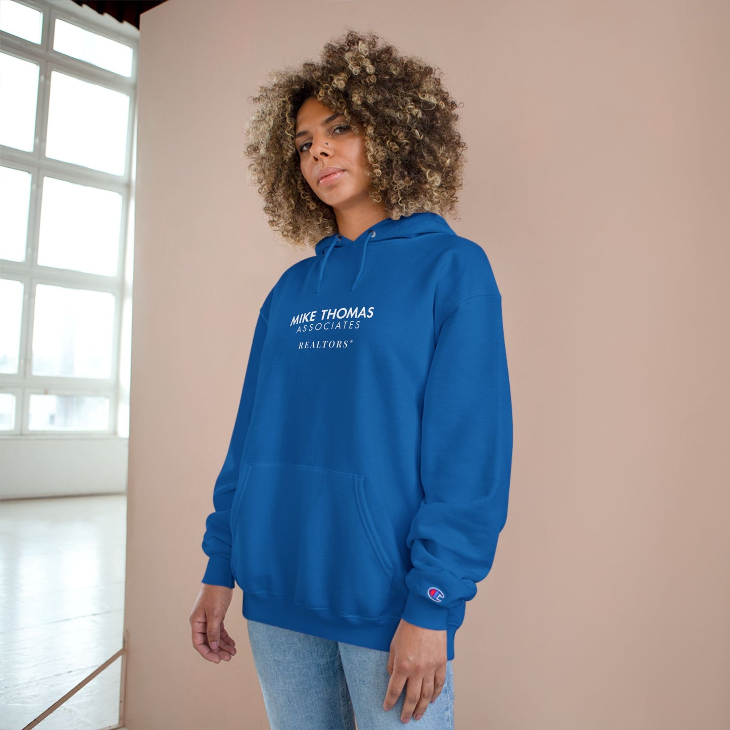 Mike Thomas Custom Champion Hoodie, Personalized Sweatshirt for Comfort, Gift for Friends, Relaxed Style for Any Occasion, Casualwear