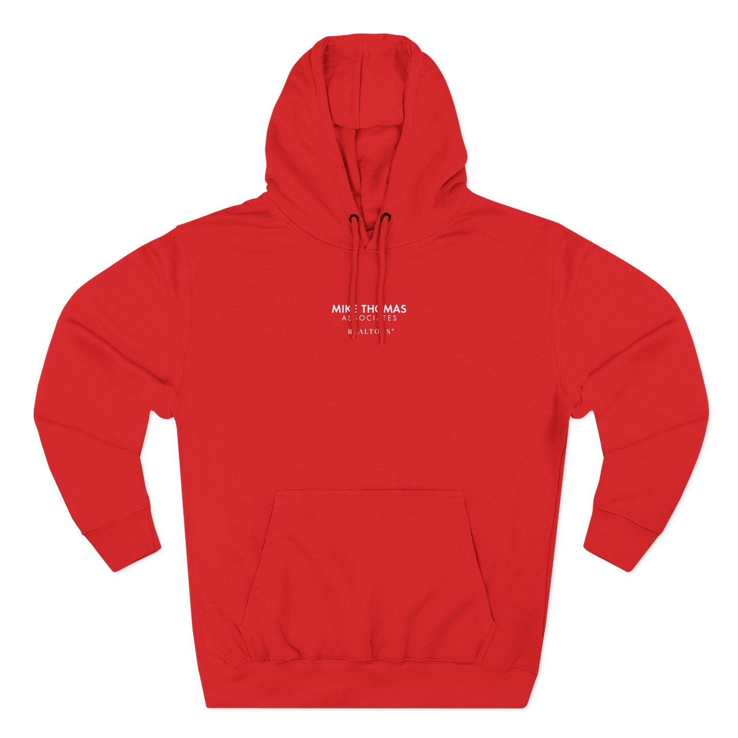 Unisex Cozy Minimalist Hoodie with multiple colors and Mike Thomas logo