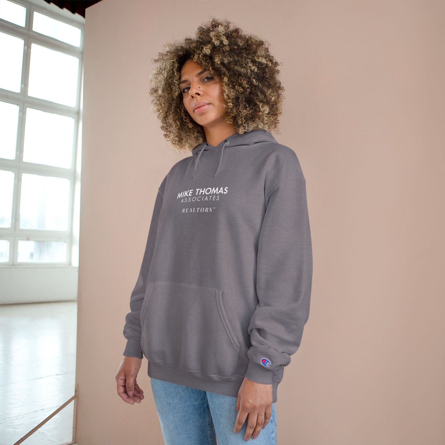 Mike Thomas Custom Champion Hoodie, Personalized Sweatshirt for Comfort, Gift for Friends, Relaxed Style for Any Occasion, Casualwear