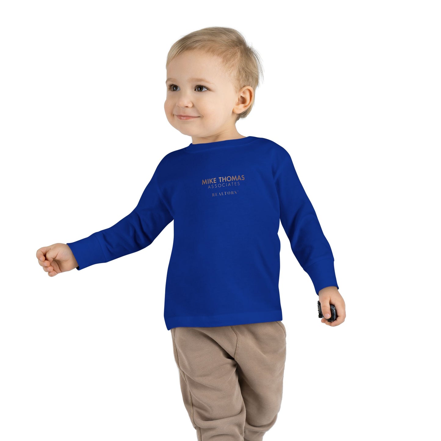 Toddler Long Sleeve Tee, Soft Cotton Tee, Playful Outfit, Kids Casual Wear, Gift for Toddlers, Toddler Fashion