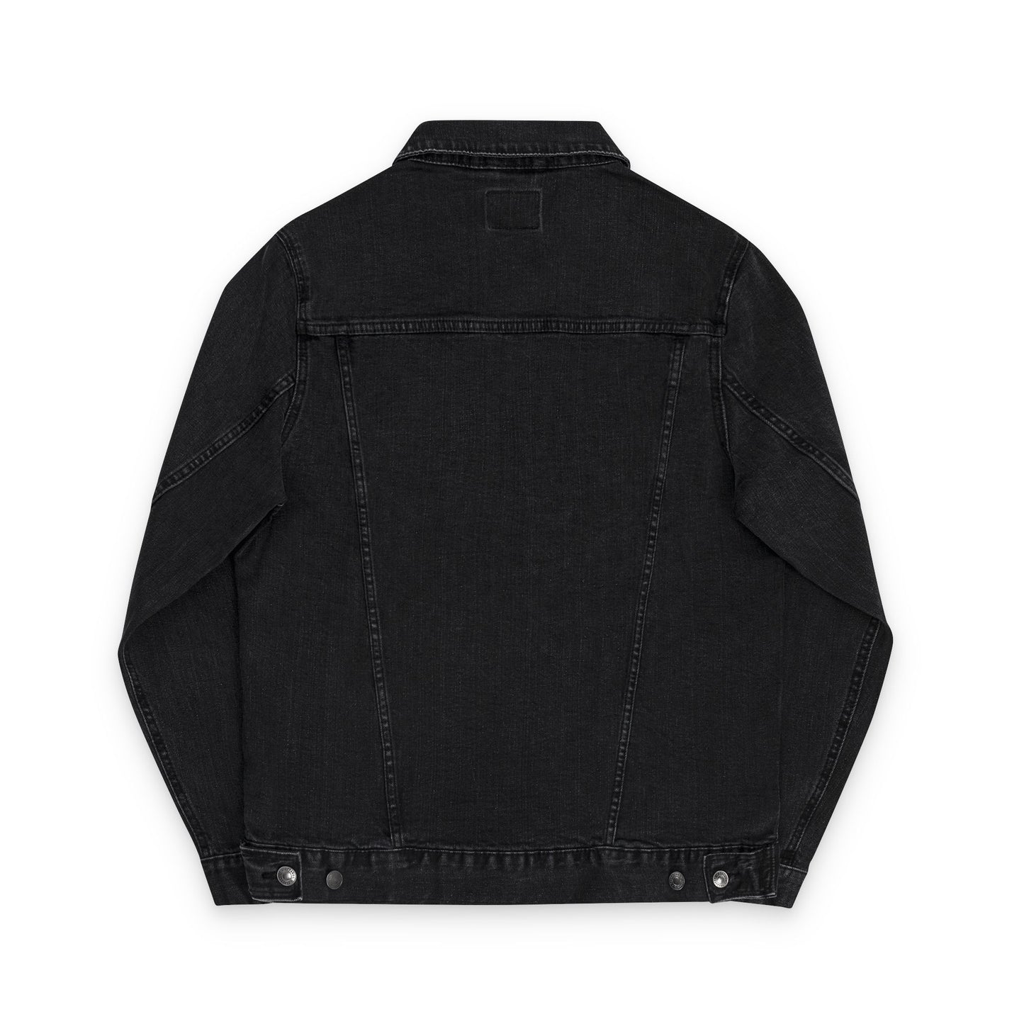 Embroidered Unisex Denim Jacket | Trendy Outerwear for Casual Style, Personalized Gift, Spring Fashion, Vintage Look, Layering Essential