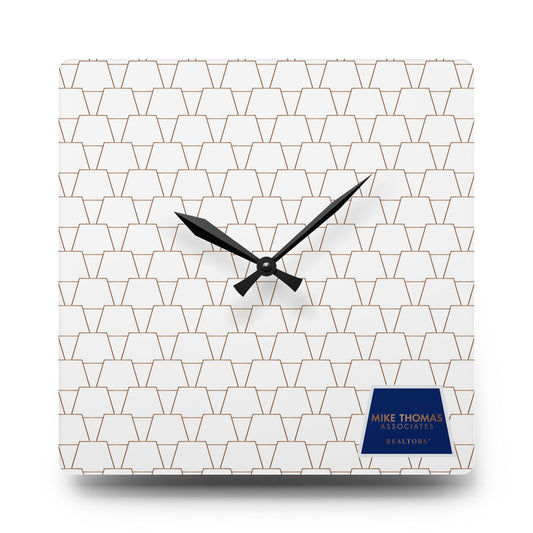 Stylish Acrylic Wall Clock, Modern Home Decor, Minimalist Wall Art, Unique Gift for Housewarming, Elegant Timepiece