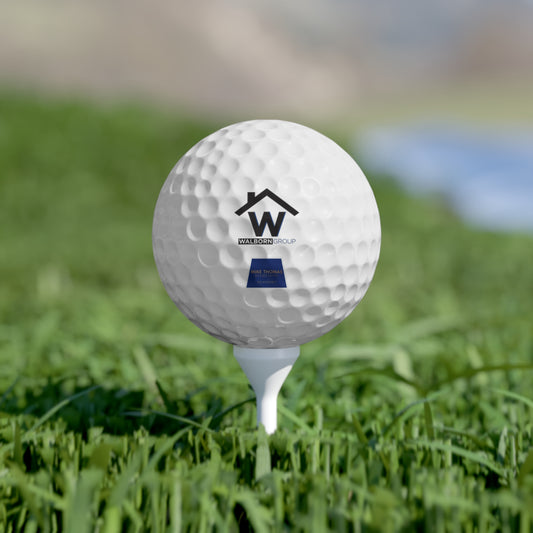 Personalized Golf Balls - 6 Pack with Walborn Group & MTA Trapezoid Logo | Perfect Gift for Golf Enthusiasts