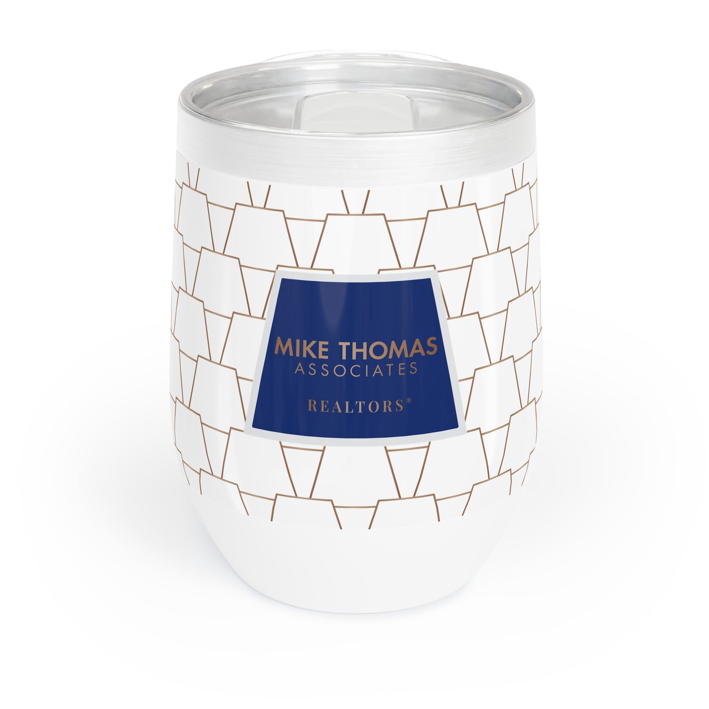 Chic Geometric Wine Tumbler - Perfect for Home, Gifts, and Celebrations