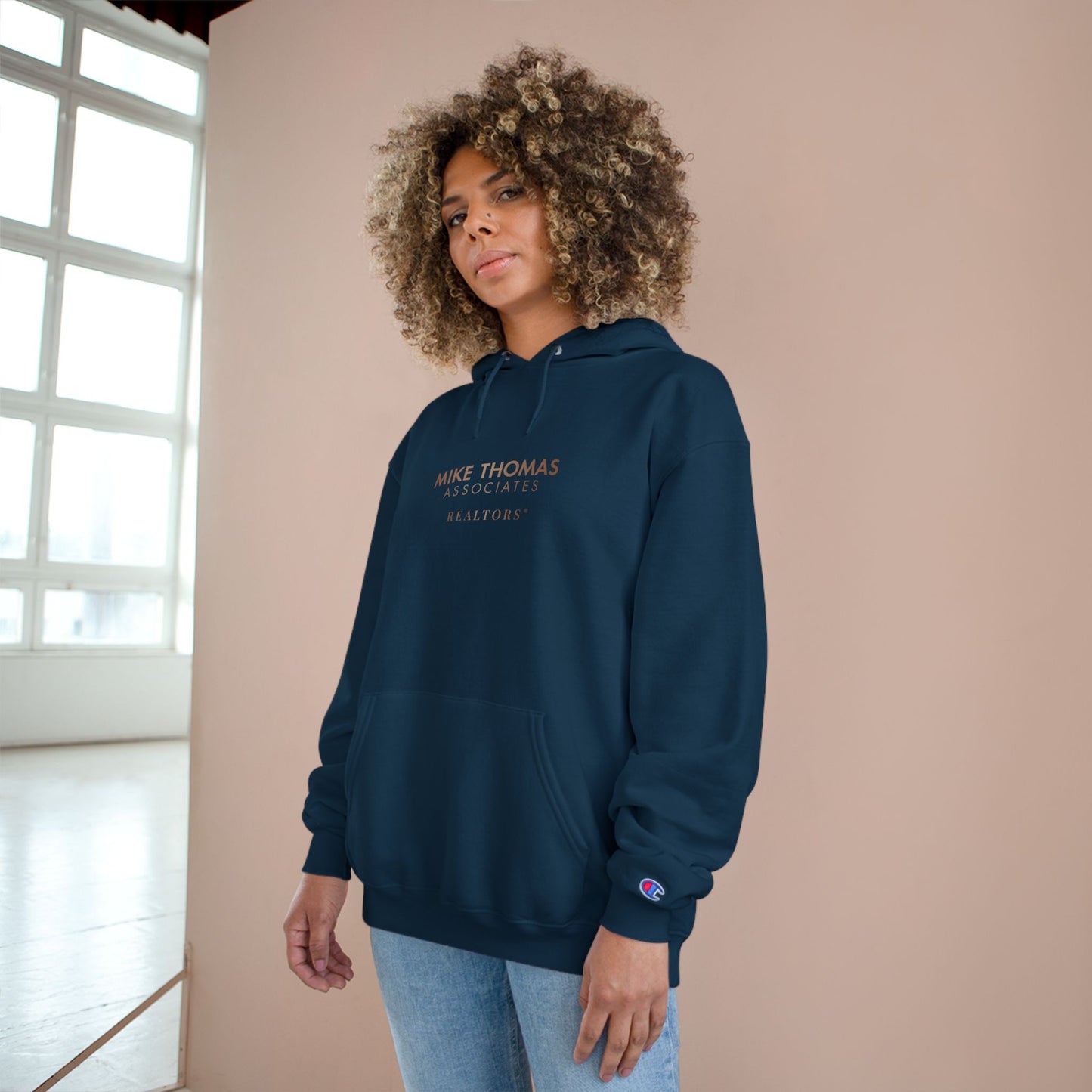 Mike Thomas Custom Champion Hoodie, Personalized Sweatshirt for Comfort, Gift for Friends, Relaxed Style for Any Occasion, Casualwear