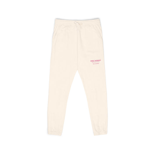 Cozy Women Garment-Dyed Sweatpants – Mike Thomas Pink Logo