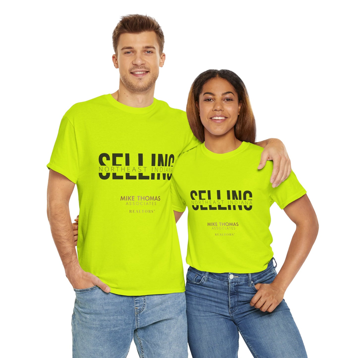 Unisex Heavy Cotton Tee - Selling Northeast Indiana Design - MTA