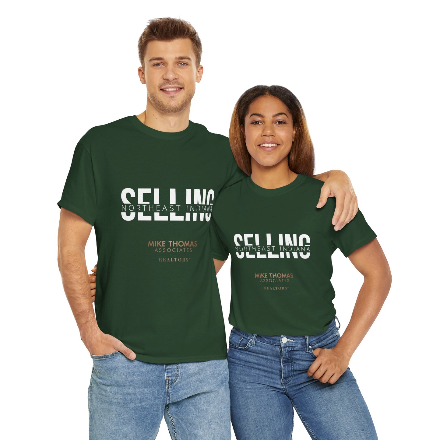 Unisex Heavy Cotton Tee - Selling Northeast Indiana Design - MTA