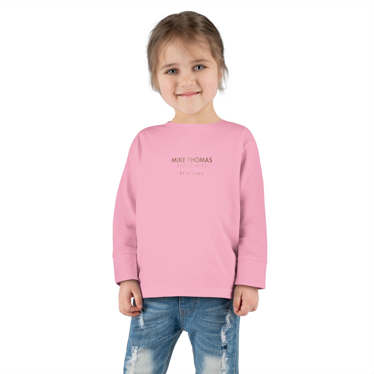 Toddler Long Sleeve Tee, Soft Cotton Tee, Playful Outfit, Kids Casual Wear, Gift for Toddlers, Toddler Fashion