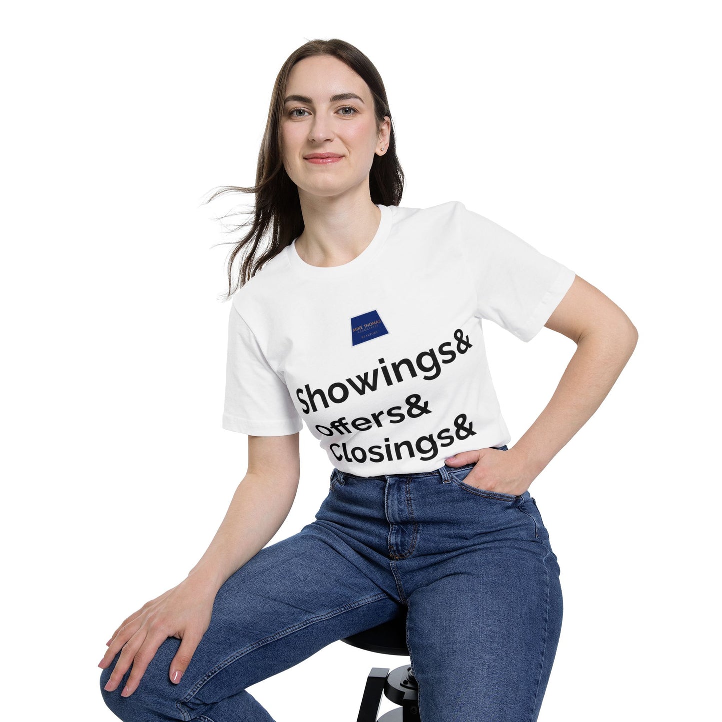 Real Estate Professional T-Shirt - USA-Made Unisex Jersey Tee with Slogan