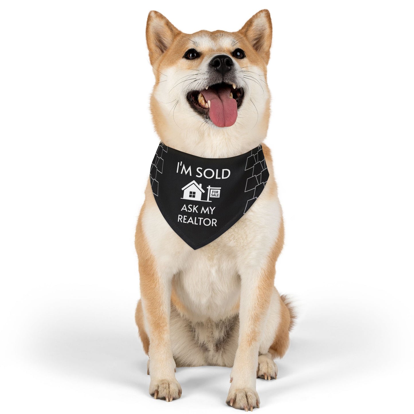Personalized Pet Bandana Collar - I'M SOLD