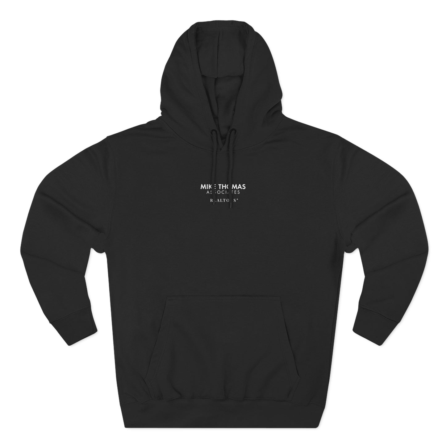 Unisex Cozy Minimalist Hoodie with multiple colors and Mike Thomas logo