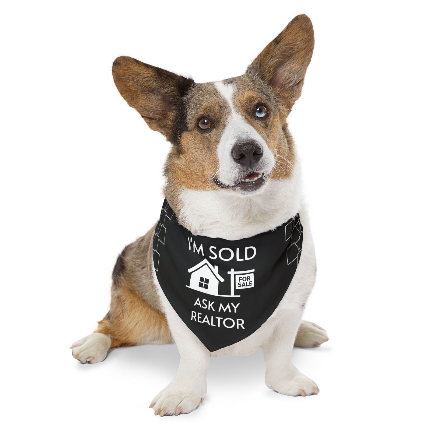 Personalized Pet Bandana Collar - I'M SOLD