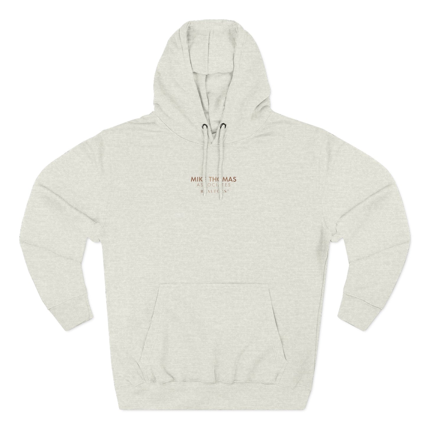 Unisex Cozy Minimalist Hoodie with multiple colors and Mike Thomas logo