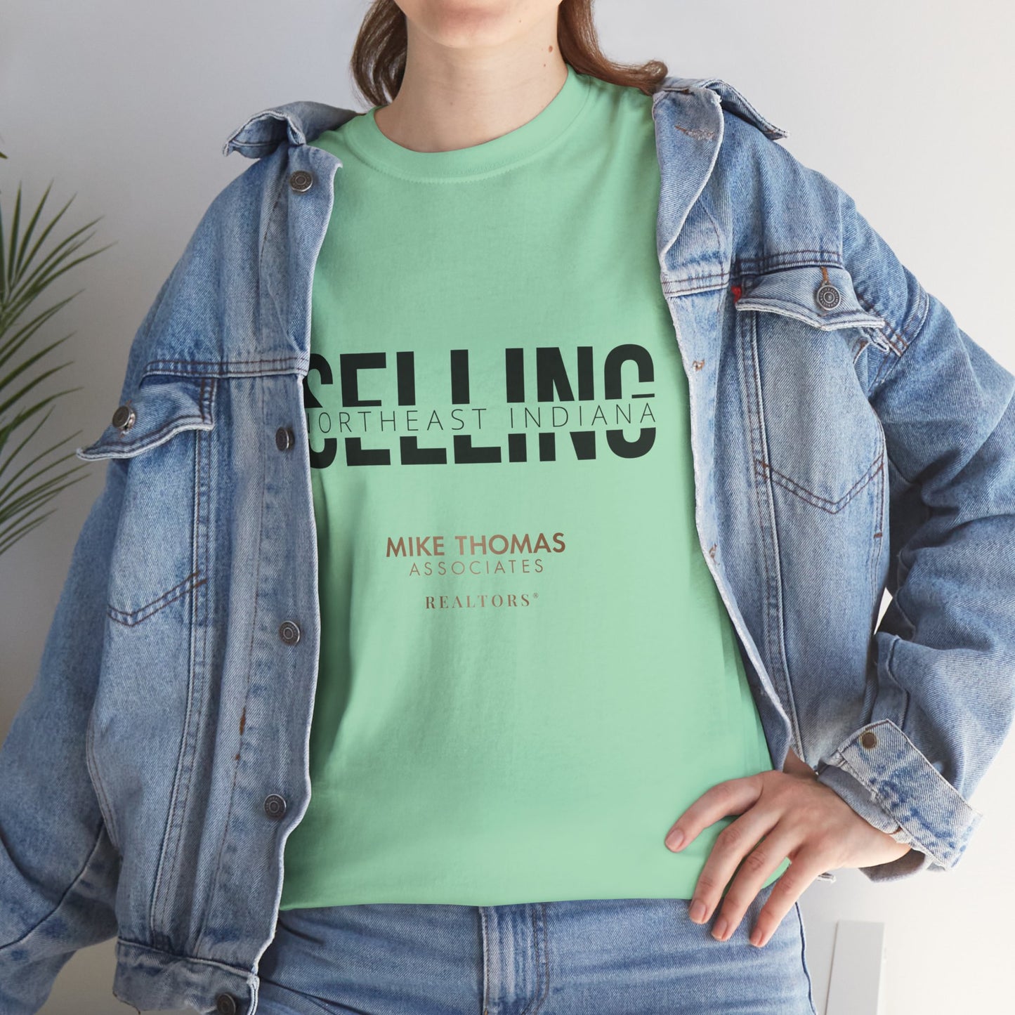 Unisex Heavy Cotton Tee - Selling Northeast Indiana Design - MTA