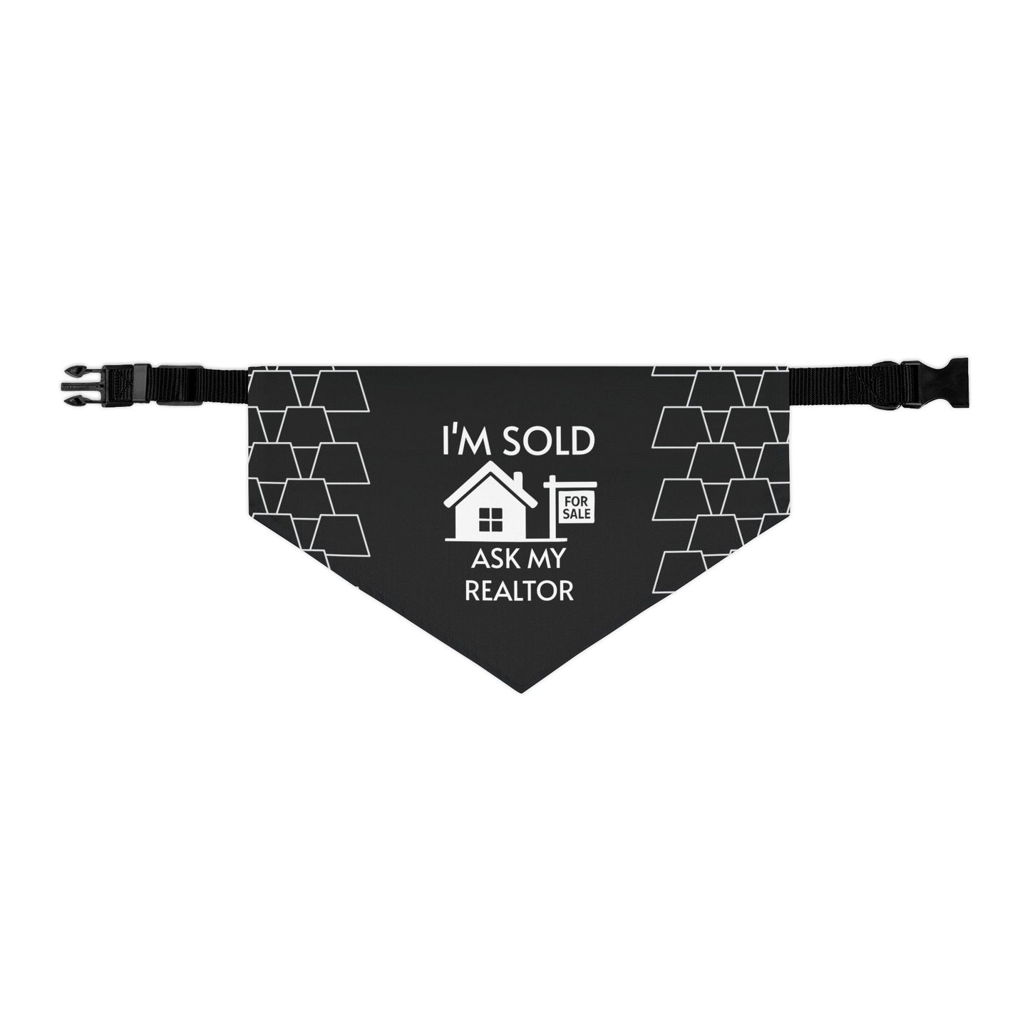 Personalized Pet Bandana Collar - I'M SOLD
