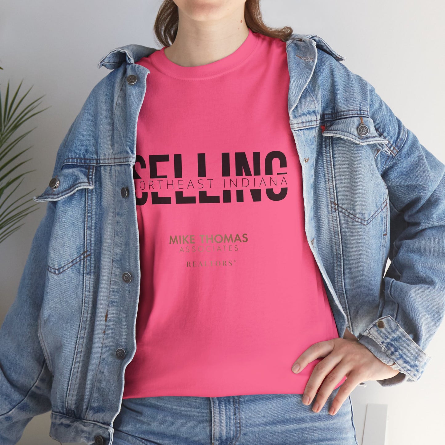 Unisex Heavy Cotton Tee - Selling Northeast Indiana Design - MTA