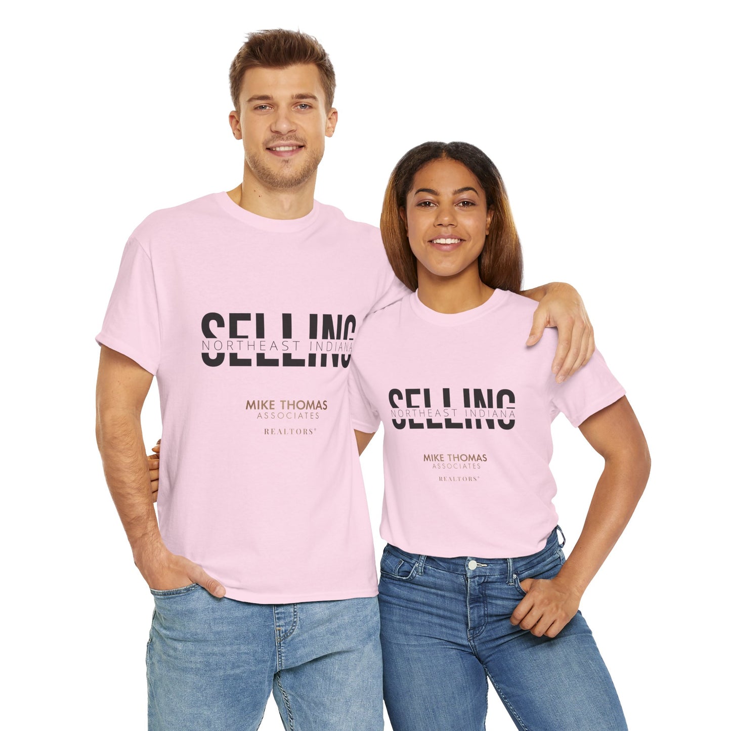 Unisex Heavy Cotton Tee - Selling Northeast Indiana Design - MTA