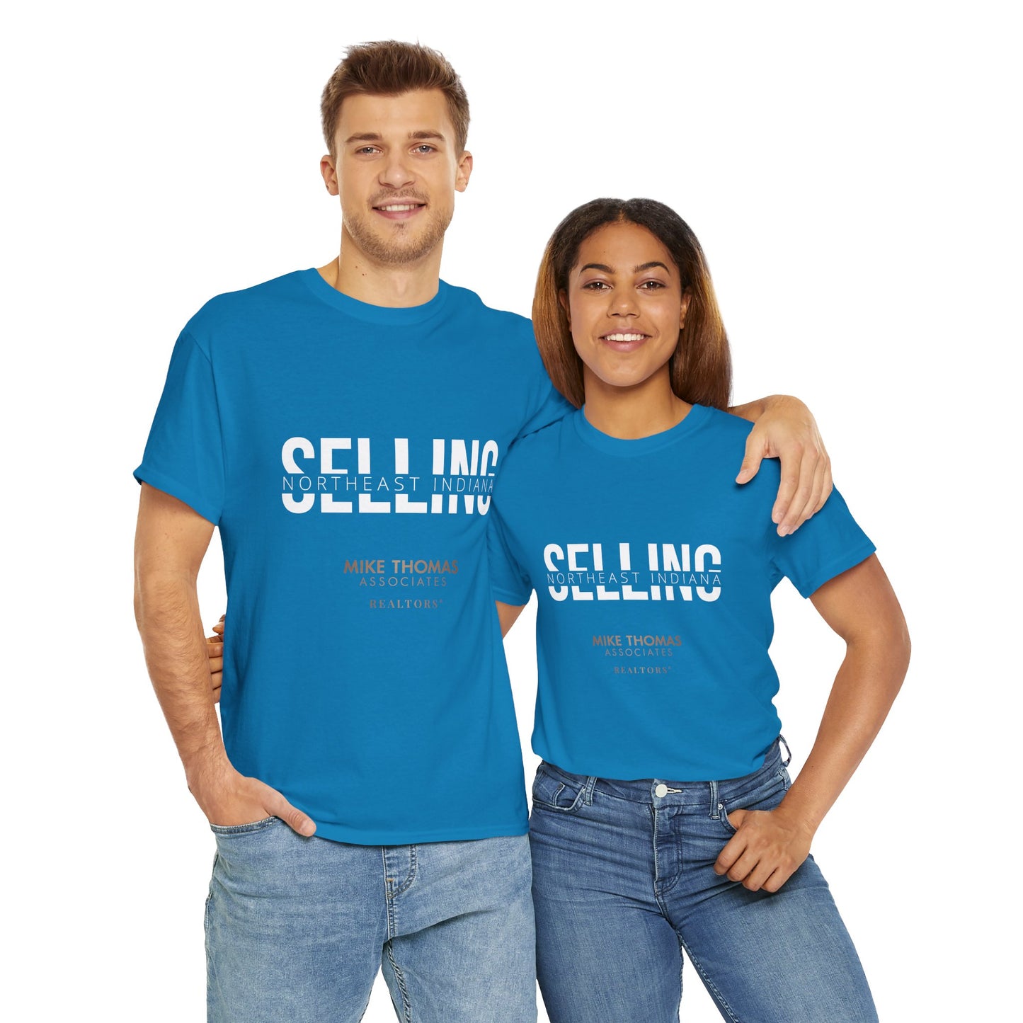 Unisex Heavy Cotton Tee - Selling Northeast Indiana Design - MTA