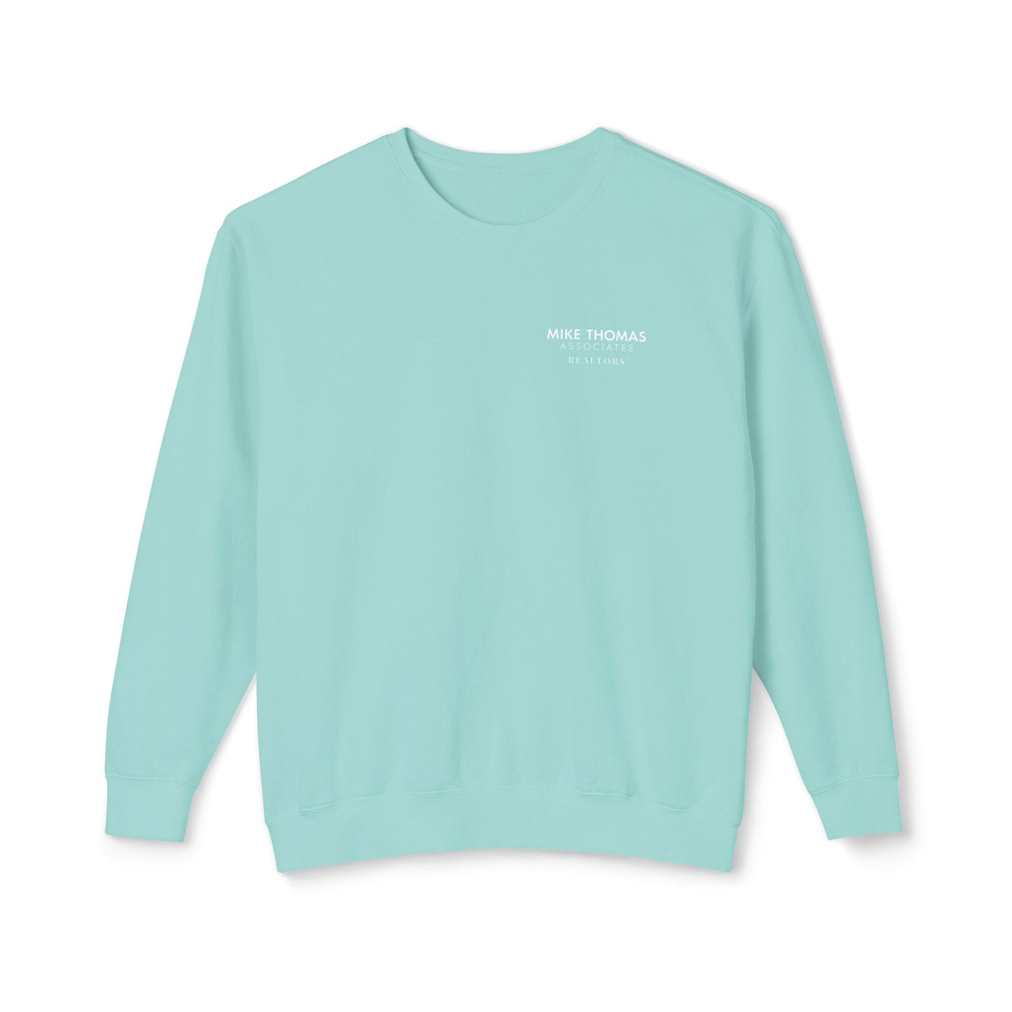 Unisex 100% Ring-Spun Cotton Lightweight Crewneck Sweatshirt