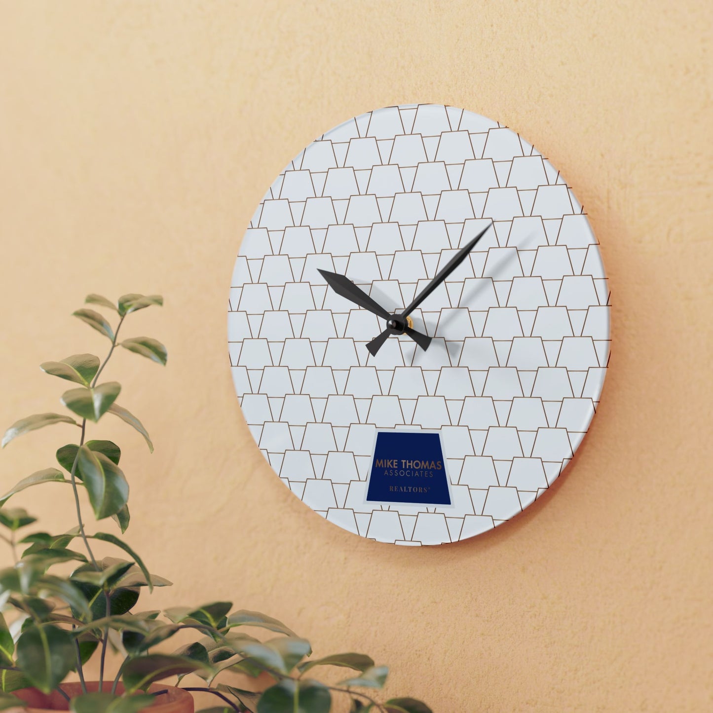 Stylish Acrylic Wall Clock, Modern Home Decor, Minimalist Wall Art, Unique Gift for Housewarming, Elegant Timepiece