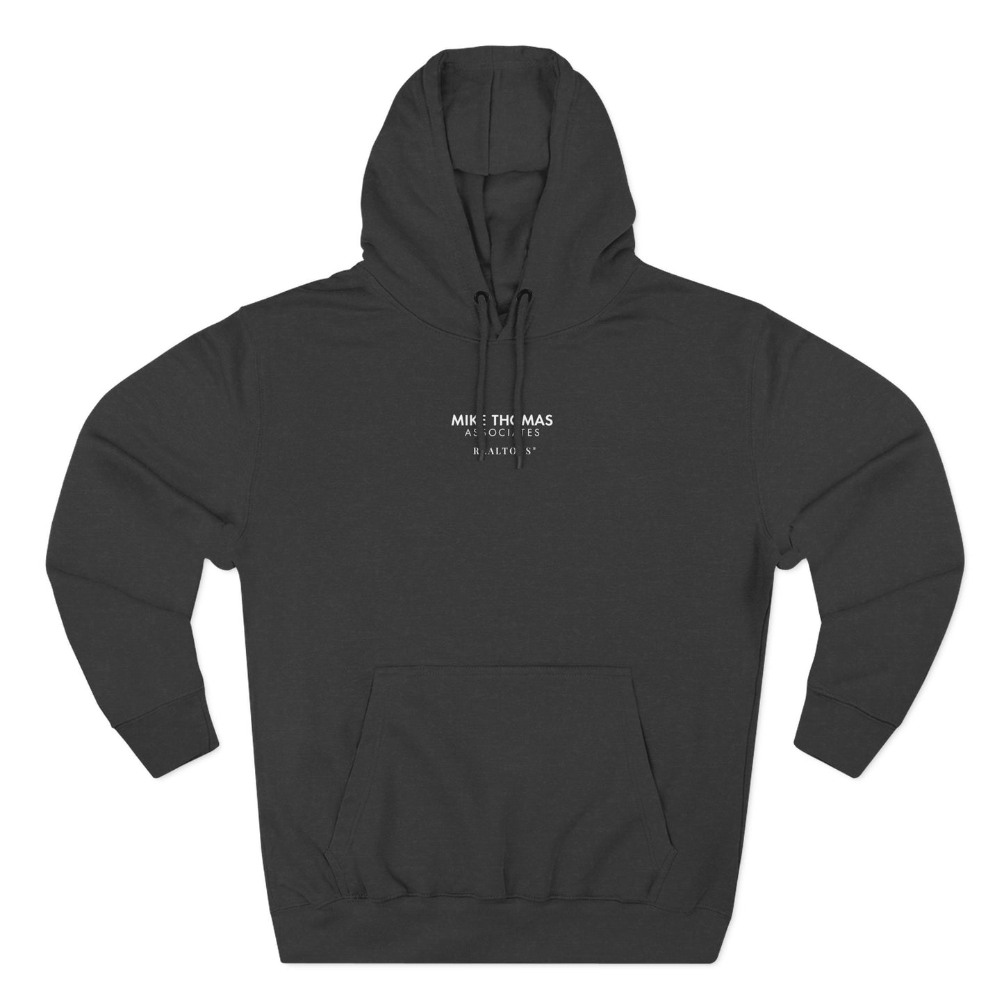 Unisex Cozy Minimalist Hoodie with multiple colors and Mike Thomas logo