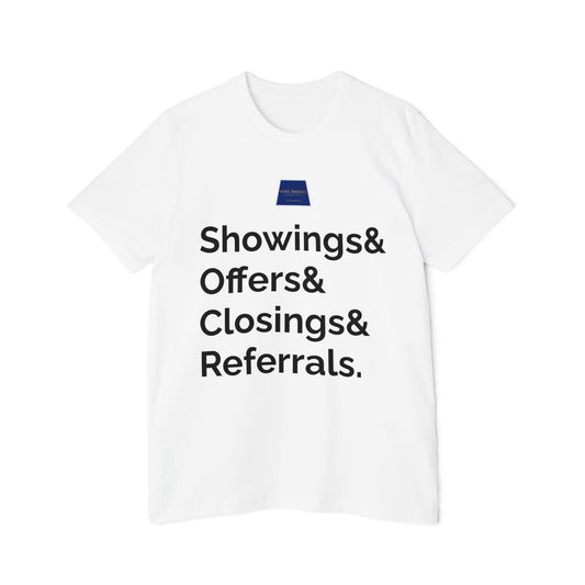 Real Estate Professional T-Shirt - USA-Made Unisex Jersey Tee with Slogan