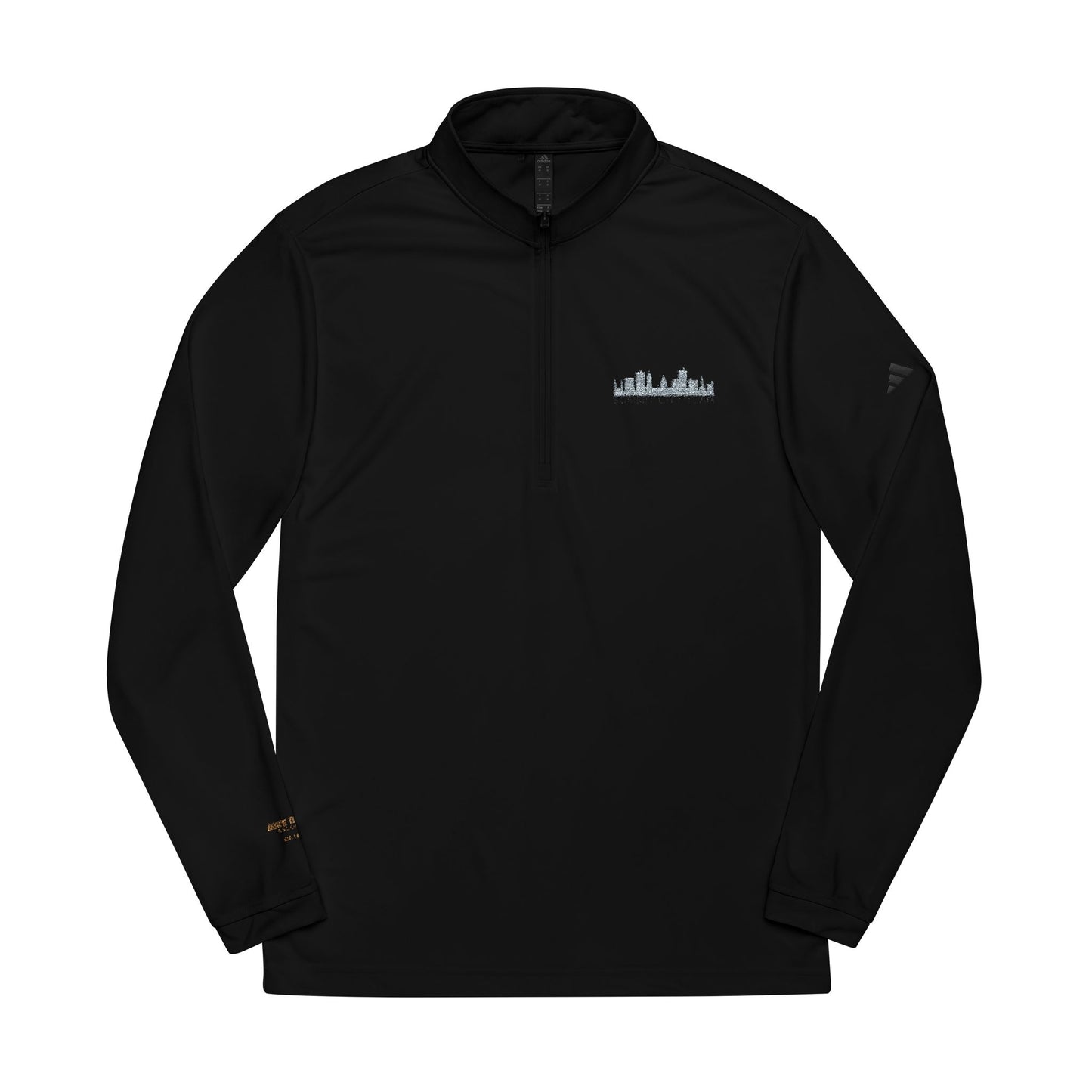 Custom Embroidered adidas® Quarter-Zip Pullover with Team Logos - Summit City Team