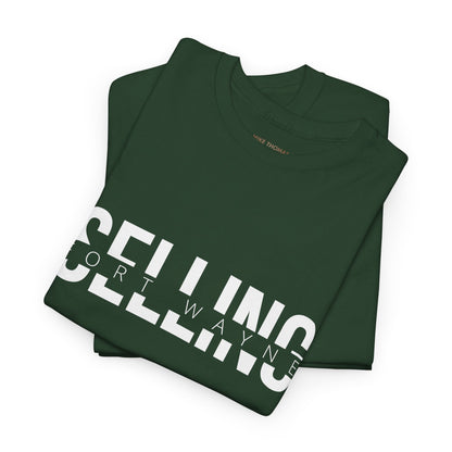 Unisex Heavy Cotton Tee - Selling Fort Wayne Design - Indiana Home Match