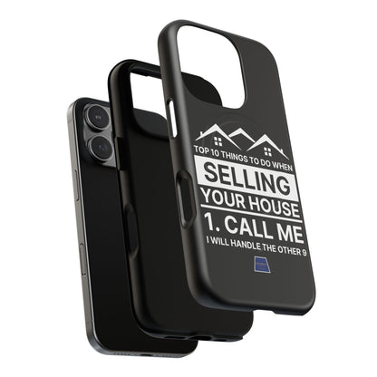 Professional Magnetic Case with Slogan Top 10 Things to Do When Selling