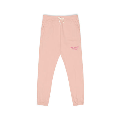 Cozy Women Garment-Dyed Sweatpants – Mike Thomas Pink Logo