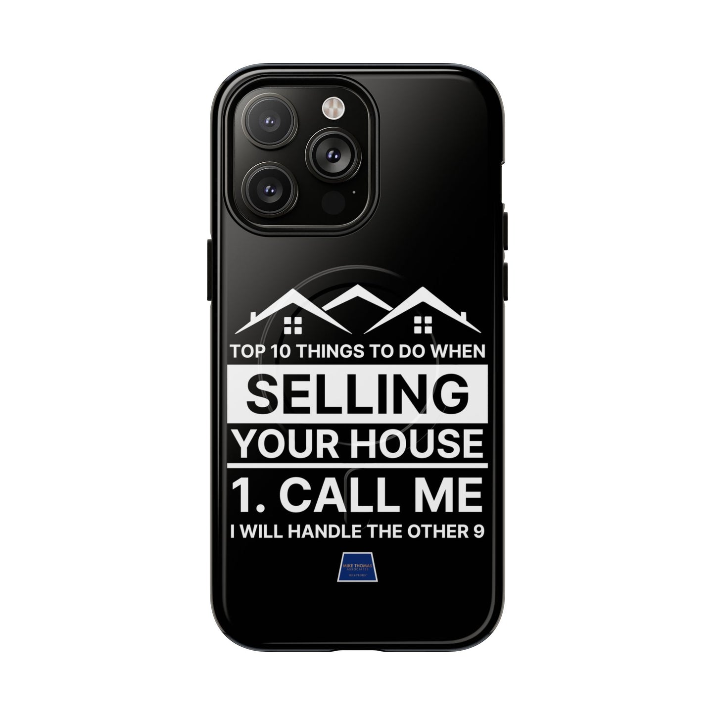 Professional Magnetic Case with Slogan Top 10 Things to Do When Selling