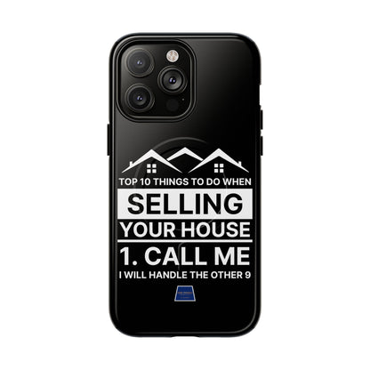 Professional Magnetic Case with Slogan Top 10 Things to Do When Selling