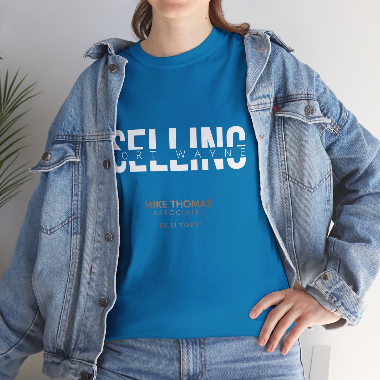 Unisex Heavy Cotton Tee - Selling Fort Wayne Design - Indiana Home Match