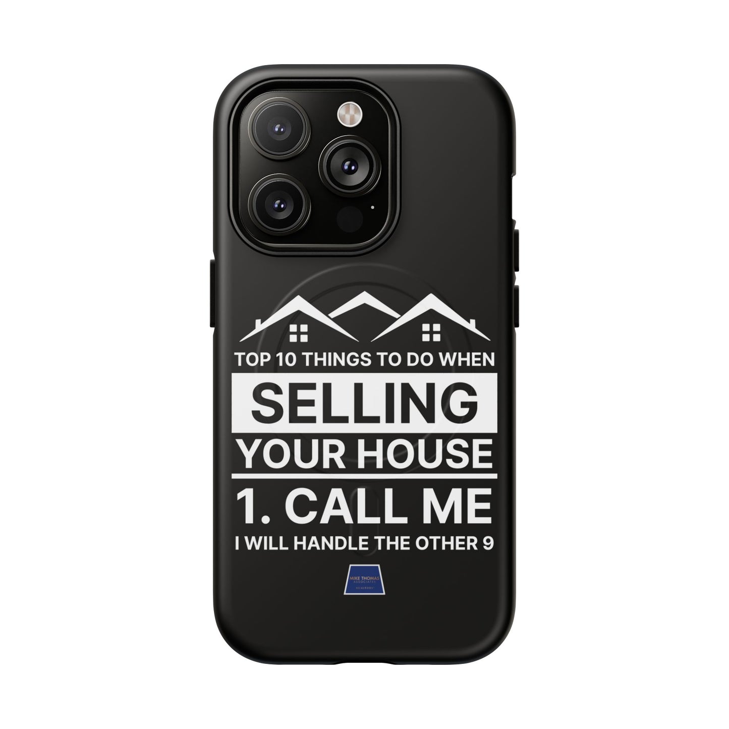 Professional Magnetic Case with Slogan Top 10 Things to Do When Selling