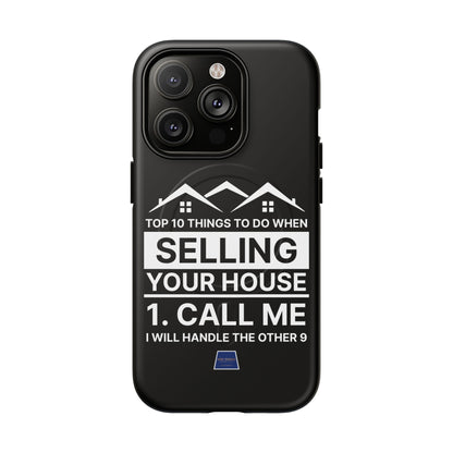 Professional Magnetic Case with Slogan Top 10 Things to Do When Selling