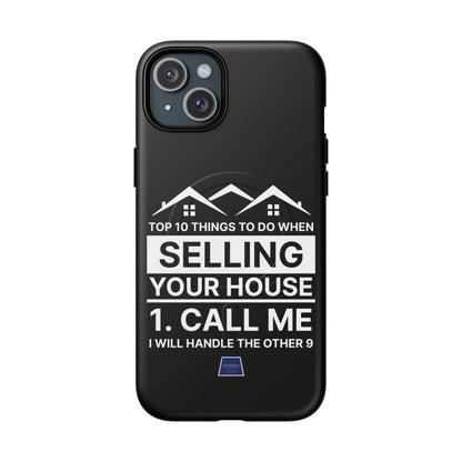 Professional Magnetic Case with Slogan Top 10 Things to Do When Selling