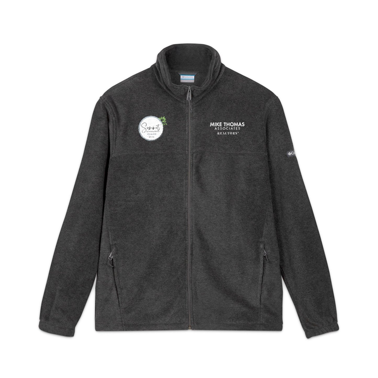 Columbia Cozy Unisex Fleece Jacket | Custom Embroidered | Perfect for Outdoor Activities, Winter Wear, Travel Gear - Summit Property Group